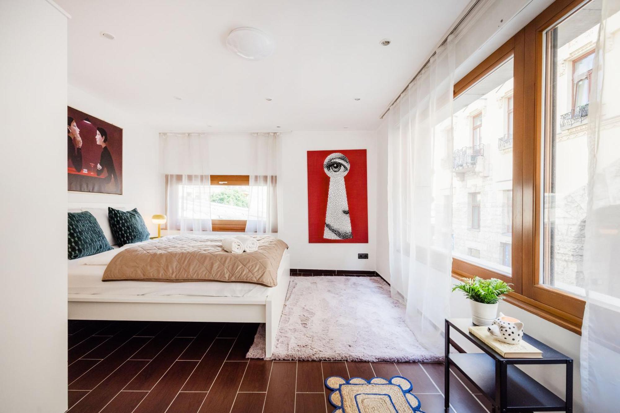 Lejlighed Chic Retreat With Jacuzzi By Gozsdu Udvar & Fashionst Budapest